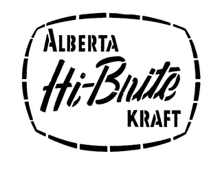ALBERTA HI-BRITE KRAFT logo