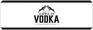 ALBERTA ICE VODKA CARBON & SILVER FILTERED logo