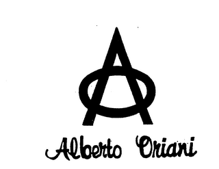 ALBERTO ORIANI AO logo