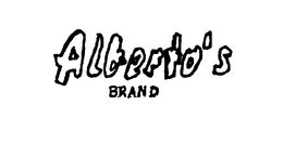 ALBERTO'S BRAND logo