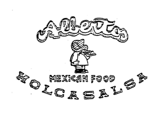 ALBERTOS MOLCASALSA MEXICAN FOOD logo