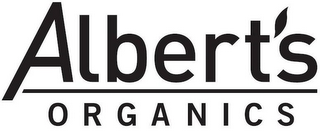 ALBERT'S ORGANICS logo