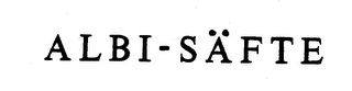 ALBI-SAFTE logo