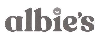 ALBIE'S logo
