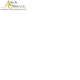 ALBO & OBLON, L.L.P. ATTORNEYS AND COUNSELORS AT LAW logo