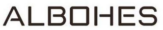 ALBOHES logo