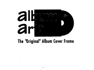ALBUM ART THE "ORIGINAL" ALBUM COVER FRAME logo