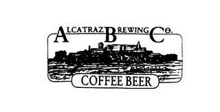 ALCATRAZ BREWING CO. COFFEE BEER logo