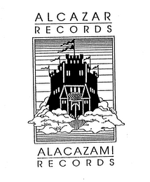 ALCAZAR RECORDS ALACAZAM! RECORDS logo