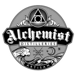 ALCHEMIST DISTILLERIES ARTISAN logo