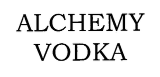 ALCHEMY VODKA logo