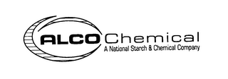 ALCO CHEMICAL A NATIONAL STARCH & CHEMICAL COMPANY logo