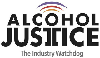 ALCOHOL JUSTICE THE INDUSTRY WATCHDOG logo