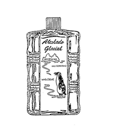 ALCOLADO GLACIAL REFRESHING INVIGORATING WHOLESOME logo