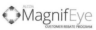 ALCON MAGNIFEYE CUSTOMER REBATE PROGRAM logo