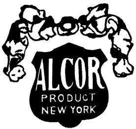 ALCOR PRODUCT NEW YORK logo