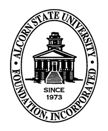 ·ALCORN STATE UNIVERSITY FOUNDATION, INCORPORATED· SINCE 1973 logo