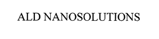 ALD NANOSOLUTIONS logo