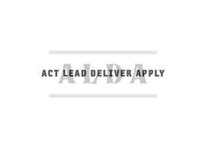 ALDA ACT LEAD DELIVER APPLY logo