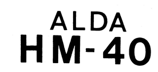 ALDA HM-40 logo