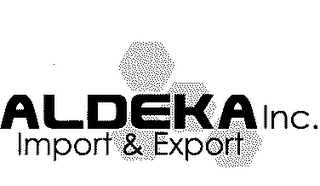 ALDEKA INC. IMPORT & EXPORT logo
