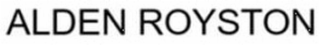 ALDEN ROYSTON logo