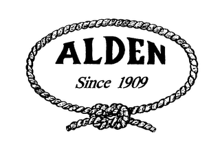 ALDEN SINCE 1909 logo