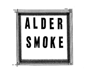 ALDER SMOKE logo