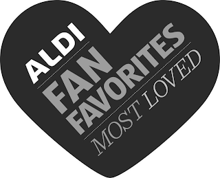 ALDI FAN FAVORITES MOST LOVED logo