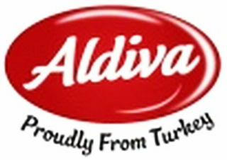 ALDIVA PROUDLY FROM TURKEY logo