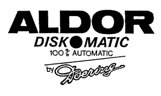 ALDOR DISK MATIC 100% AUTOMATIC BY DOERING logo