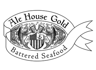 ALE HOUSE GOLD BATTERED SEAFOOD logo