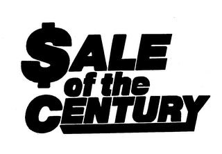$ALE OF THE CENTURY logo