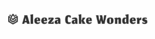 ALEEZA CAKE WONDERS logo