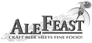 ALEFEAST CRAFT BEER MEETS FINE FOOD! logo