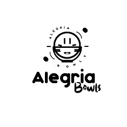 ALEGRIA BOWLS ALEGRIA, BOWLS logo
