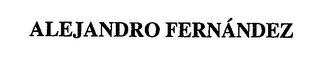 ALEJANDRO FERNÁNDEZ logo