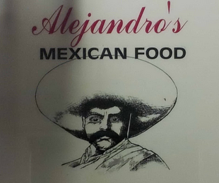 ALEJANDRO'S MEXICAN FOOD logo