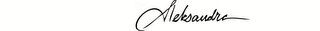 ALEKSANDRA logo