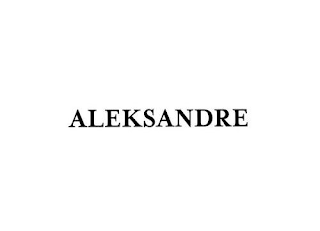 ALEKSANDRE logo