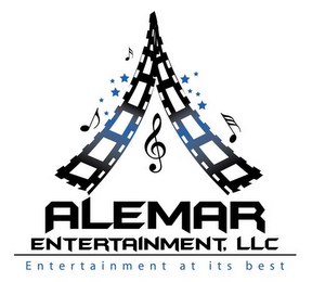 ALEMAR ENTERTAINMENT, LLC ENTERTAINMENT AT ITS BEST logo