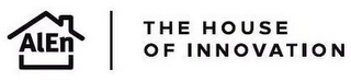 ALEN THE HOUSE OF INNOVATION logo