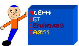 ALEPH BET LEARNING EASY!!! logo