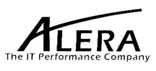 ALERA THE IT PERFORMANCE COMPANY logo