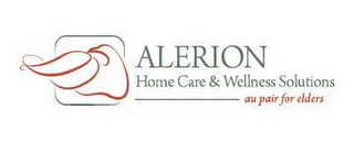 ALERION HOME CARE & WELLNESS SOLUTIONS AU PAIR FOR ELDERS logo