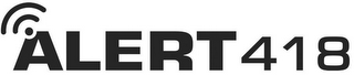 ALERT 418 logo