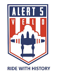 ALERT 5 VELO RIDE WITH HISTORY logo
