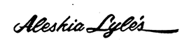 ALESHIA LYLE'S logo