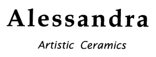 ALESSANDRA ARTISTIC CERAMICS logo
