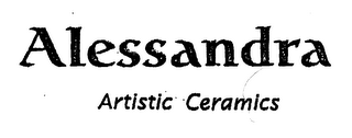 ALESSANDRA ARTISTIC CERAMICS logo